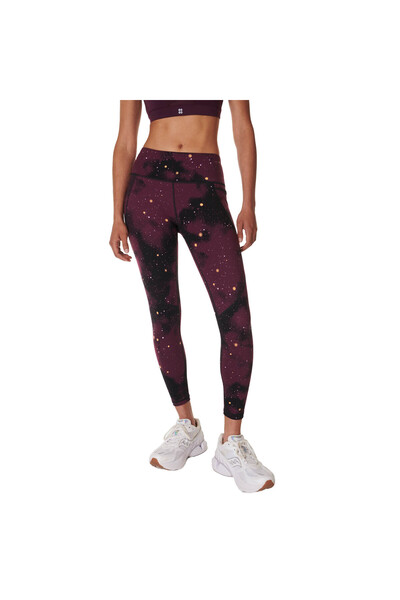 Sweaty Betty Power 78 Workout Leggings Kadın Mor Fitness Tayt KADIN KOŞU TAYT