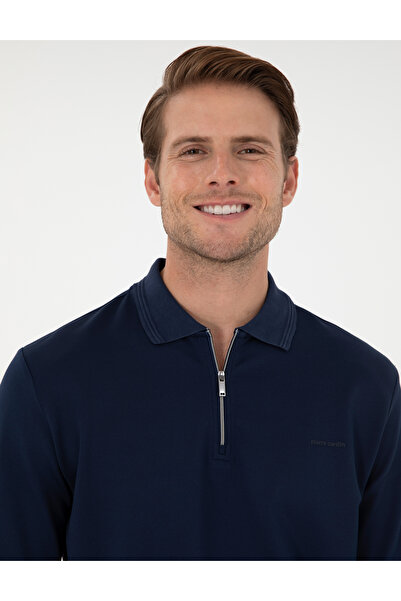 Pierre Cardin Lacivert Regular Fit Sweatshirt 50296504-VR033