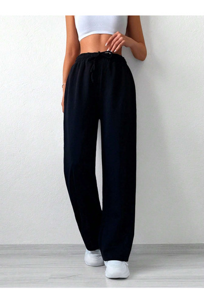 yx yustex sport Black Spanish Leg Sweatpants