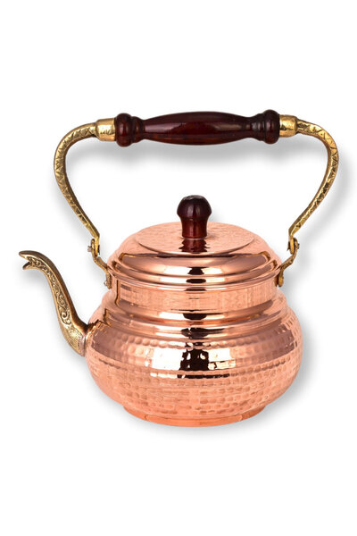 EFEMİR Copper Italian Teapot