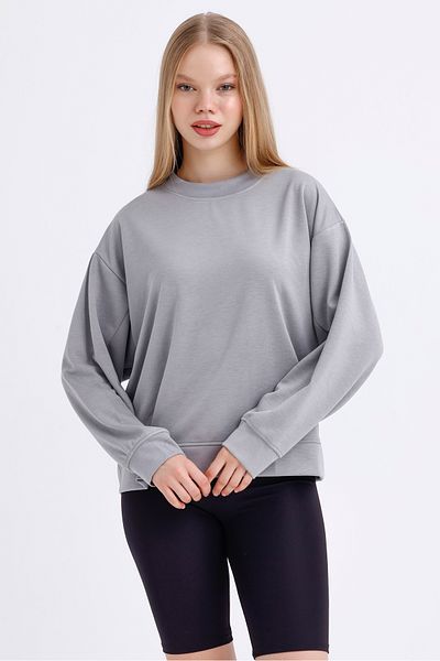 MD trend Hanorac modal oversize de bază pentru damă