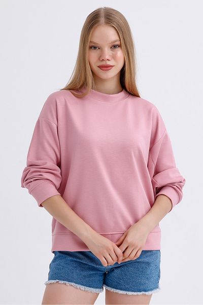 MD trend Hanorac modal oversize de bază pentru damă