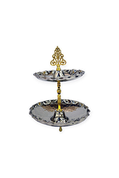 EFEMİR Mini Bakır Katlı İkramlık