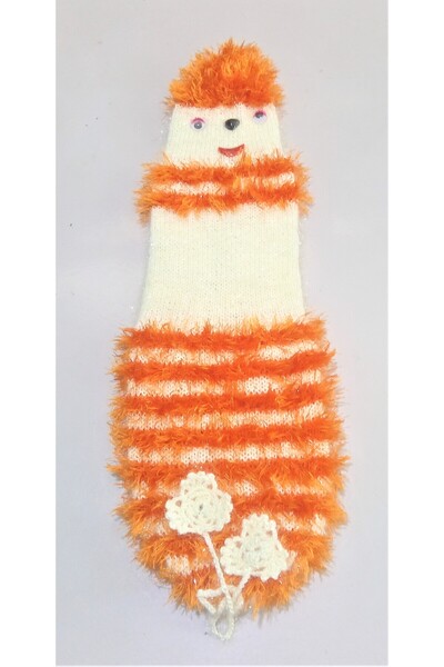 Blue Trend El Örgüsü Mutfak Poşetlik