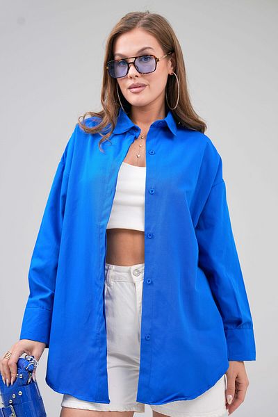 VOLT CLOTHİNG Basic-Oversize-Shirt für Damen