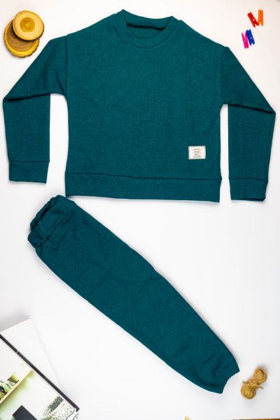 Yalçınoğlu Children's Sweat Suit, Warm for Autumn-Winter Season, Ideal for Daily Use