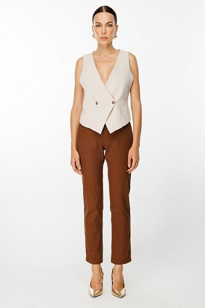 Ekol Five Pocket High Waist Trousers