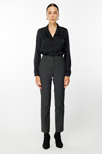 Ekol Desenli Kumaş Pantolon