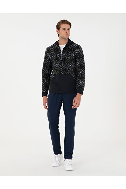Pierre Cardin Lacivert Regular Fit Sweatshirt 50293010-VR033