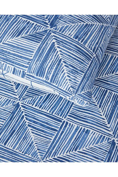 English Home Modern Diamond Single Duvet Cover Set Blue