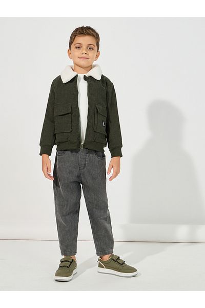 Styli Teddy Thermal Lined Corduroy Jacket