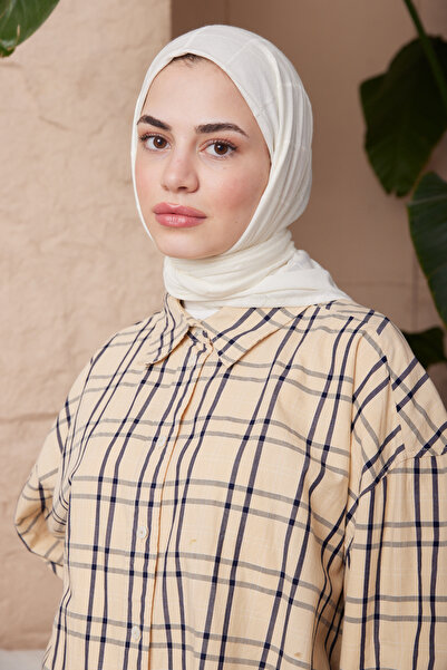 19V69 ITALIA Комплект шал и закачалка с квадратен шарен мотив, серия Impluse,...