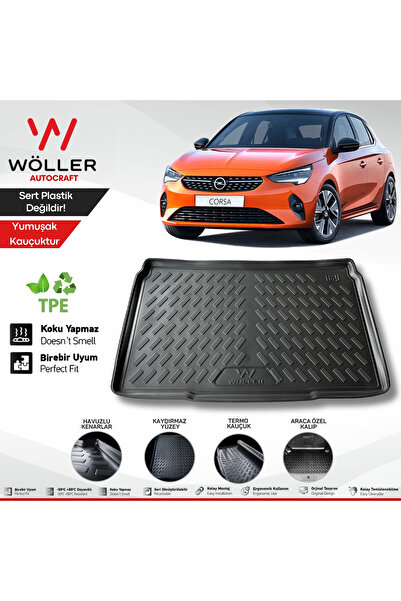 wöller Opel Corsa F Bagaj Havuzu 2019 Sonrası 3d Ultraflex Esnek