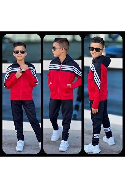 esmacamoda Boys' Suit Dark Blue