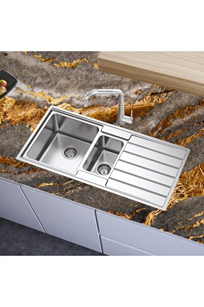 Bigaimaj Кухонна стільниця - самоклеюча фольга з мармуровим візерунком