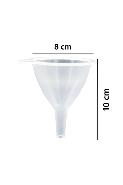 Jenisa Practical Plastic Funnel Practical Filler Tool for Oil Pot and Bottles