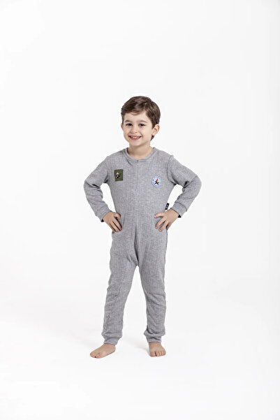 OIL COMPANY Windproof Stretchy Unisex Kids Jumpsuit Underwear