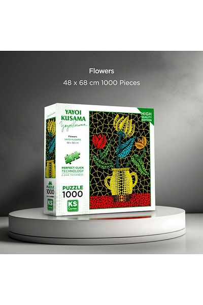 Ks Games 1000 Piece Flowers Puzzle