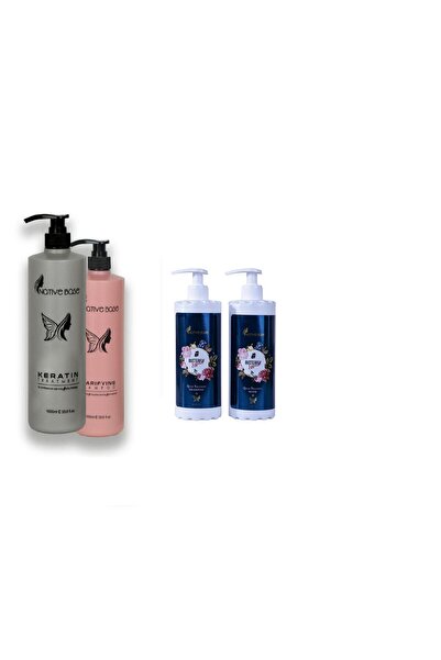 Native Base Daily Keratin Treatment 1000 ml Quick Treatment Şok Keratin Bakım