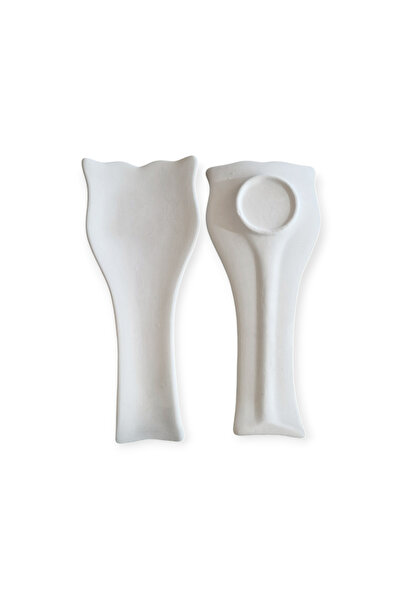 Pordizayn Seramik Biskuvi Kaşıklık 2 Adet