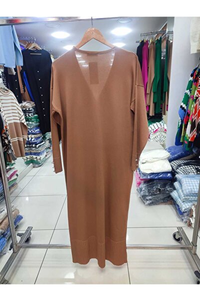 DEMİRLER Tam Boy Merserize Soğuk İplik Hırka