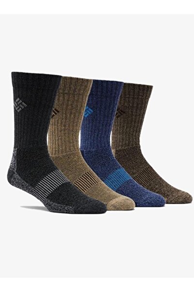 Columbia C1179 Lifestyle Moisture Control Basic Crew 4 Pack Unisex Çorap
