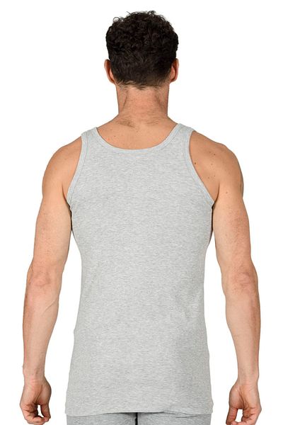 ÖZKAN underwear Özkan 11406 Men's Athlete - 100% Cotton, Rib Flexible, Comfortable Thick Strap