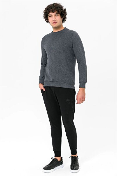 SÜVARİ Süvari O Yaka Gri Sweat