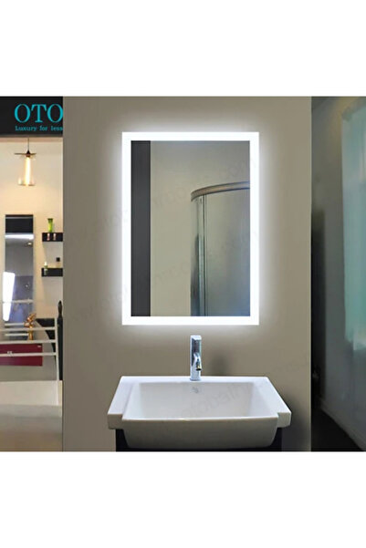 Paşabahçe 80* 70 Dekoratif Ledli  Makyaj & Lavabo Aynası