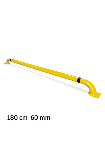 İlgi Trafik Araç Stoperi Otopark Araç Sonlandırma Bariyeri (boru Tipi) 180cm Ø60mm 2mm