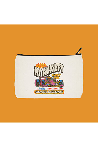 designedfy Водонепроникна сумка для косметики з принтом, пенал, гаманець