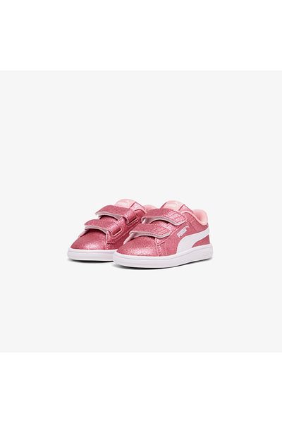 Puma Dívčí sportovní obuv Smash 3.0 Glitz Glam V Inf Velikost 22-27 Růžová