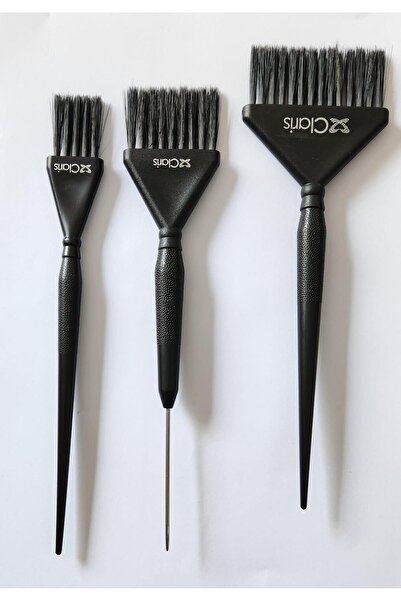 CLARİS Boya Fırçası 3lü Set Siyah