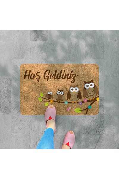 M&H Quality Digital Printed Door Mat Welcome Multi-Purpose Indoor and Outdoor Door Mat