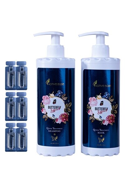 Native Base Quick Treatment Şok Keratin Bakım Set Butterfly Effect Ntb19-qt