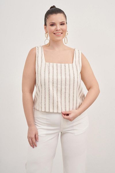 MYLİNE Minge cu guler pătrat căptușit