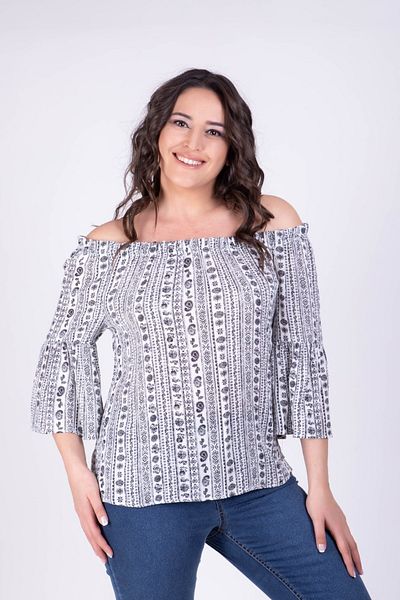 MYLİNE Off Shoulder Blouse
