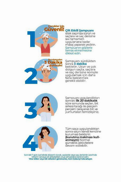 Bitex Bit Spreyi 100 ml Şampuan 150 ml Bit Tarağı Hediyeli