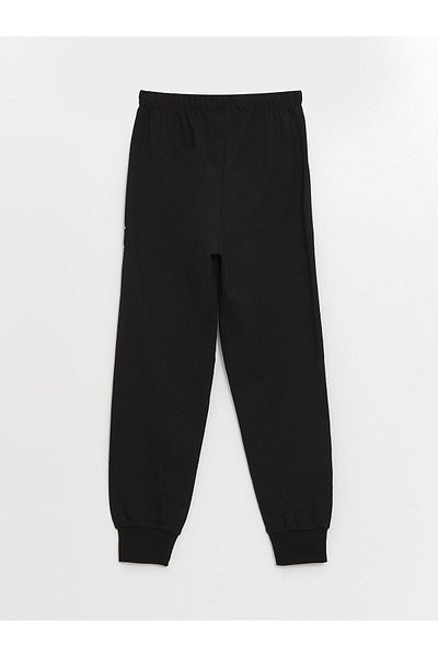 LC Waikiki Pantaloni de pijama pentru băieți cu imprimeu cu talie elastică LCW Kids