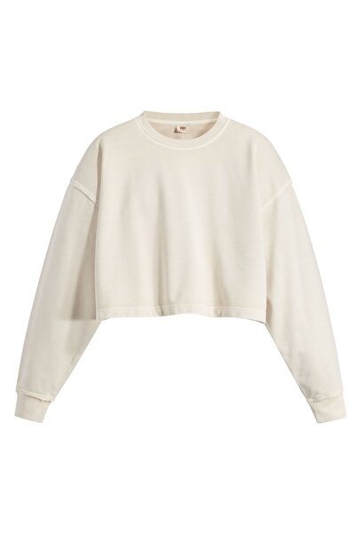 Levi's Roonie Crop Sweatshirt Garment Dye Tıgh