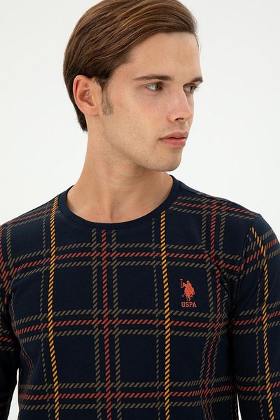 U.S. Polo Assn. Navy Blue Men's Sweatshirt - Tekspor 203572 .9