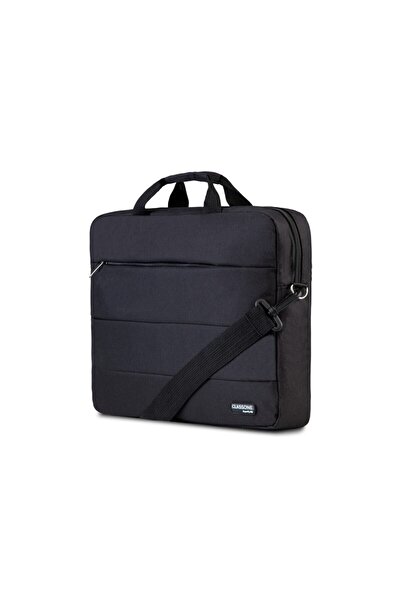 Classone Seria Romeo Tl2000 - Compatibil cu notebook de 15,6 inchi, geantă neagră - HP, ASUS, Macbook, Mac Air