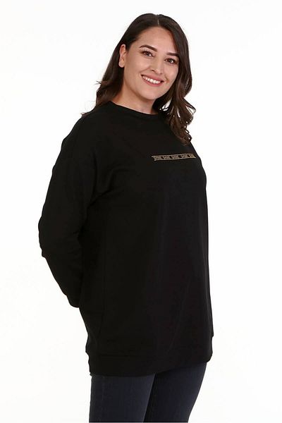 MYLİNE Knitted Printed Sweatshirt