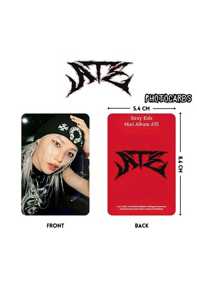 Kpop Dünyasi Stray Kids'' Ate'' Photocards Set