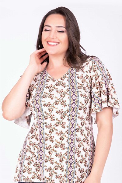 MYLİNE Μπλούζα με μανίκια κάπα