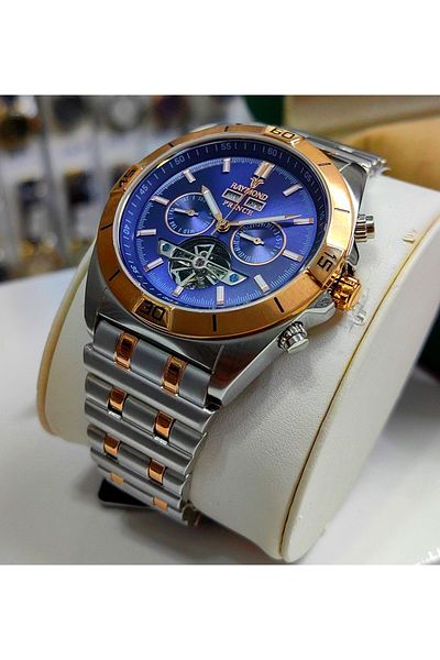 Raymond Steel Automatic Men's Wrist Watch