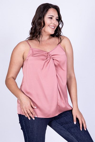 MYLİNE Knot Detailed Rope Strap Blouse