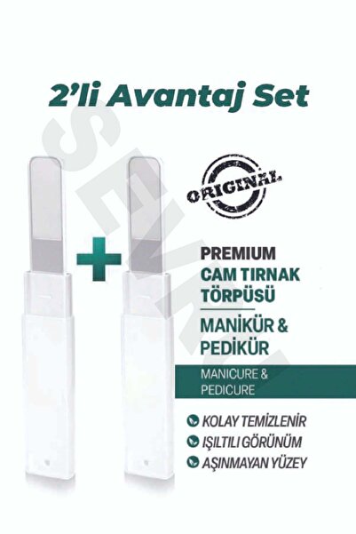 SEVRU Tırnak Törpü Cam Özellik Tırnak Parlatıcı Ve Nano Özellik Törpü, Manikü...