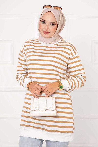 EBRUTESETTÜR STRIPED SWEAT