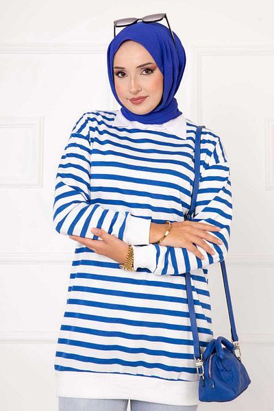 EBRUTESETTÜR STRIPED SWEAT